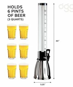Deals 🔥 BarMan Beer Tower - 3 Quart - Color Options 🥰 -BarMan shop 8088 BeerTower Barware PT02 700x700