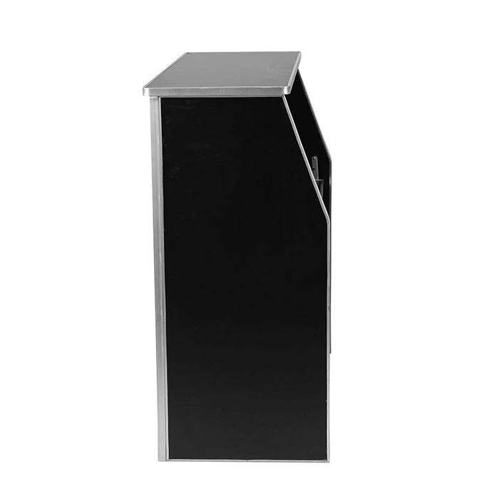 Portable Bar - Black Laminate - 4 FT. Wholesale ⌛ BarMan Portable Bar - Black Laminate - 4 FT. ???? -BarMan shop BAR 48 BK BPC