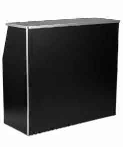 Wholesale ⌛ BarMan Portable Bar - Black Laminate - 4 FT. ???? 5 Wholesale ⌛ BarMan Portable Bar - Black Laminate - 4 FT. ???? -BarMan shop BAR 48 BK BPC 3 700x700