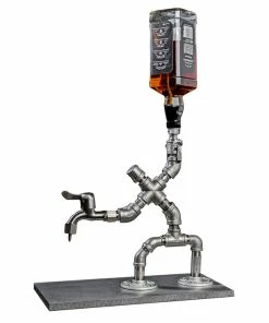 Discount ⌛ BarMan The Dispenser Man With Wood Base - Liquor Dispenser 😉 -BarMan shop D MAN WOOD B 700x700