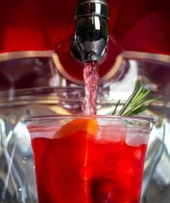 Brand new 👍 BarMan Beverage Dispenser W/garnish Tray Lid - 3.5 Gallon 🎁 -BarMan shop beverage dispencer with garnish tray scene3 700x700