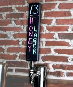 New 🧨 BarMan Chalkboard Beer Tap Handle - 11 3/4 Tall 🌟