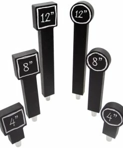 Promo ✔️ BarMan Chalkboard Wooden Tap Handles - 2 Styles In 3 Sizes ⭐