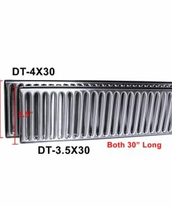 Outlet 😉 BarMan BarConic® 30" Stainless Steel Drip Tray ✨ -BarMan shop dt 3 5x30 stainless steel drip tray barconic size compare 700x700