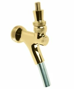 Budget 😍 BarMan Euro Style Beer Faucet - Long Spout - Gold Plated 💯