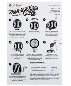 Best reviews of ๐ฏ BarMan Watermelon Keg Tapping Kit ๐คฉ 13 Best reviews of ๐ฏ BarMan Watermelon Keg Tapping Kit ๐คฉ -BarMan shop final touch watermelon keg instructions 700x700