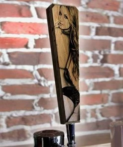 Budget ⌛ BarMan Oak Wood Beer Tap Handles - Flared Shape - I'd Tap That 🥰