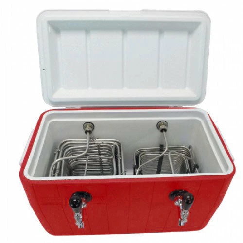 Budget ๐ BarMan JockeyBox - 120' 3/8-1/4" OD Coil - 2 Tap / 2 Keg - 48Qt Coolers ๐งจ 4 Budget ๐ BarMan JockeyBox - 120' 3/8-1/4" OD Coil - 2 Tap / 2 Keg - 48Qt Coolers ๐งจ - Image 2