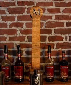Cheap 🧨 BarMan CUSTOMIZABLE Wooden Tap Handles - Monogram Design - 2 Styles In 3 Sizes 🎁 -BarMan shop tap handle Web MONO 12IN SQ SCENE 700x700