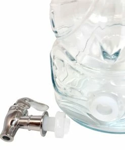 Hot Sale 🥰 BarMan BarConic® Glass Tiki Beverage Dispenser With Tap - 1.6 Gallons 🔔 -BarMan shop tiki jug 1 700x700