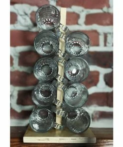 Deals 😍 BarMan Wood Mug Rack 🌟 -BarMan shop wood mug rack holder natural main 700x700